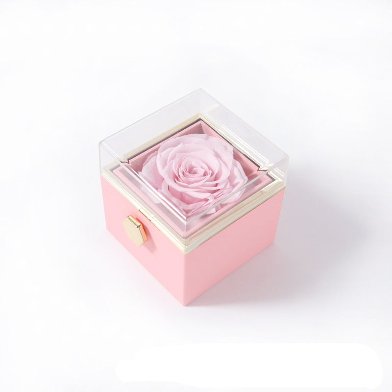 Rotating Floral Jewelry Storage Organizer