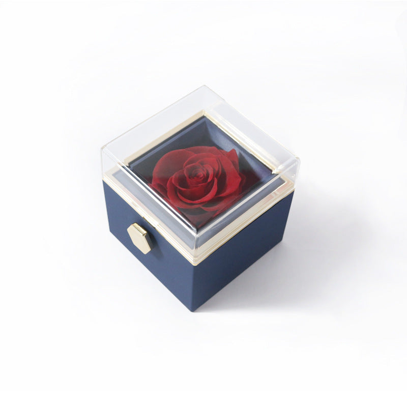 Rotating Floral Jewelry Storage Organizer