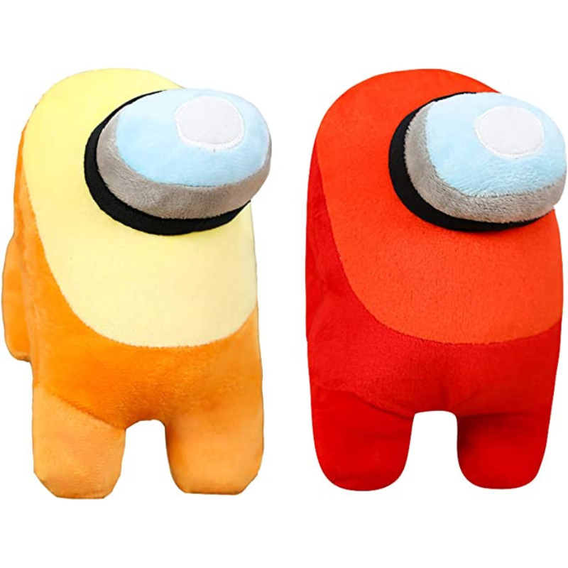 2 Pcs Among Us Plush Toys Set