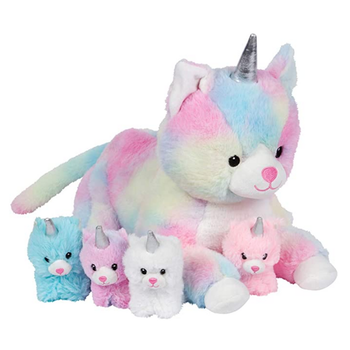 Kittycorn Snuggable Mommy Kitty Set Of 5 Gift For Children
