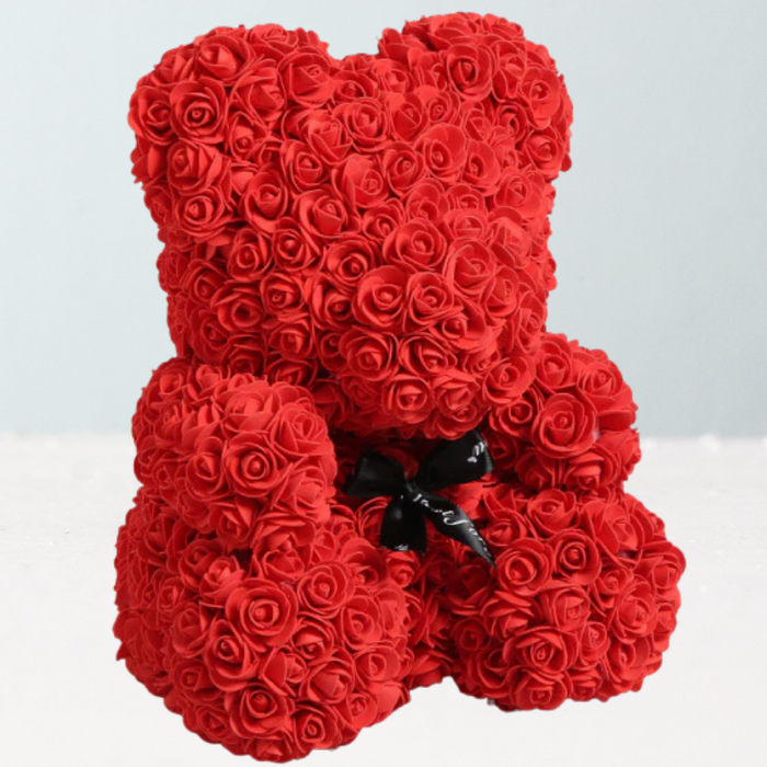 Flower Rose Teddy Bear