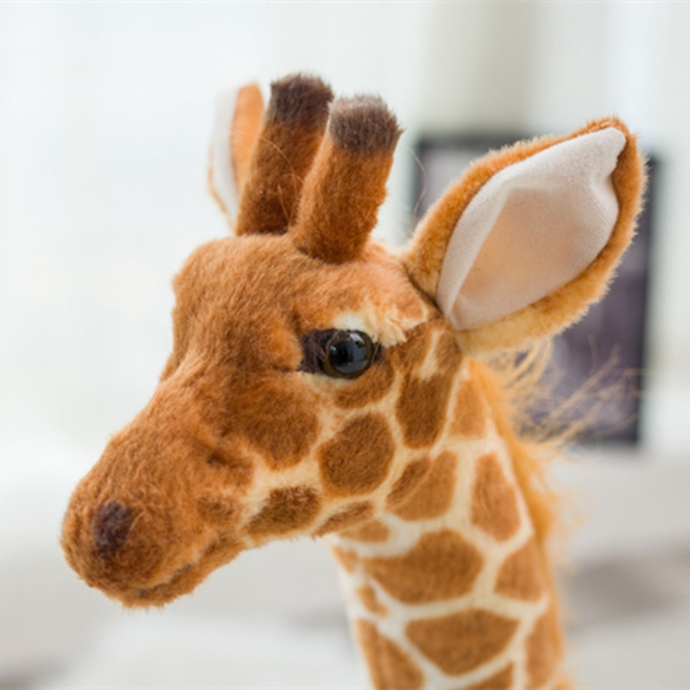 Cute Large Realistic Giraffe Plushie Toy