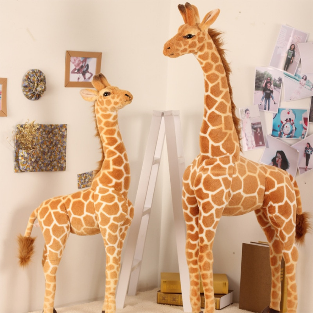 Cute Large Realistic Giraffe Plushie Toy