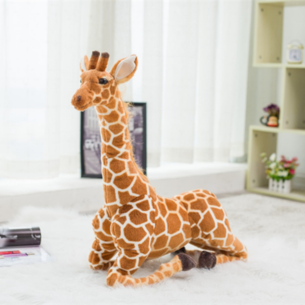 Cute Large Realistic Giraffe Plushie Toy