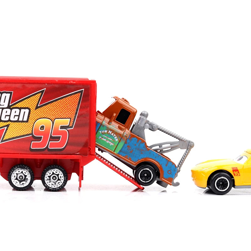 6 Pcs Truck And Car Disney Toys For Kids
