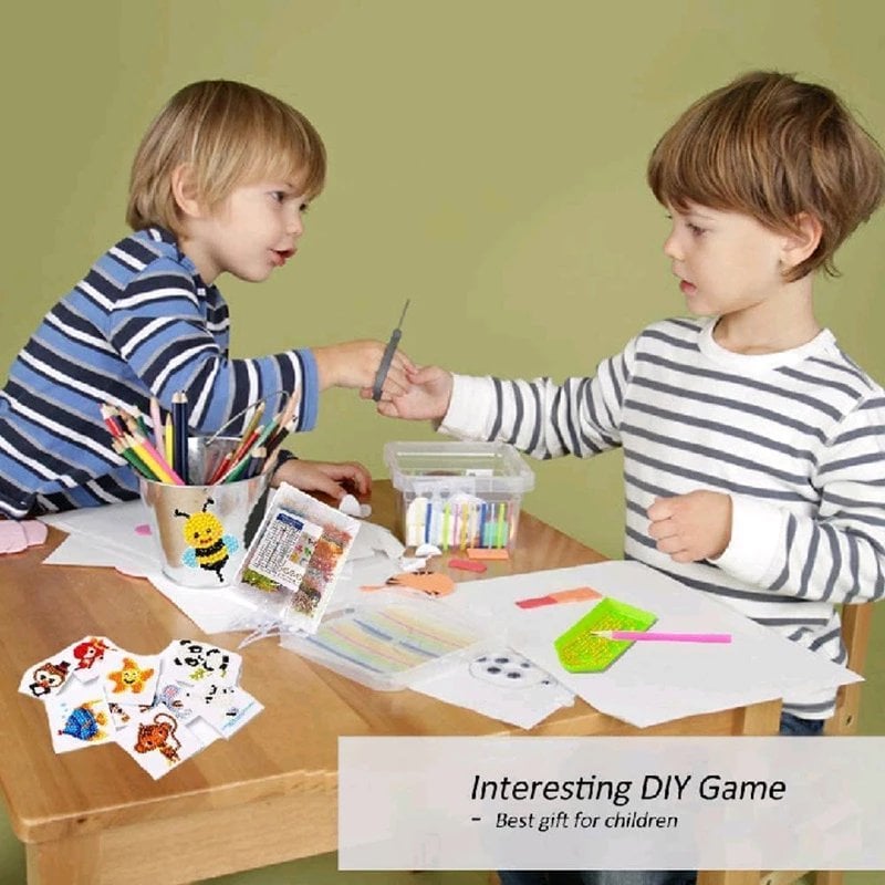 Sparkle Gem Stickers | DIY children's free stick cartoon diamond sticker painting