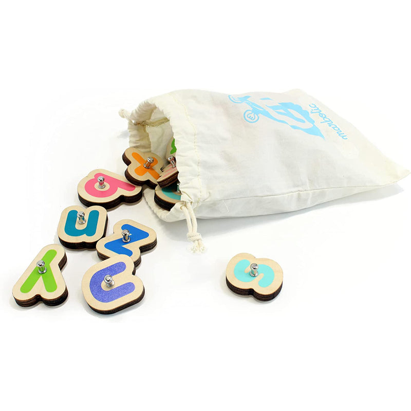 Interactive Wooden Numbers And Letters Set