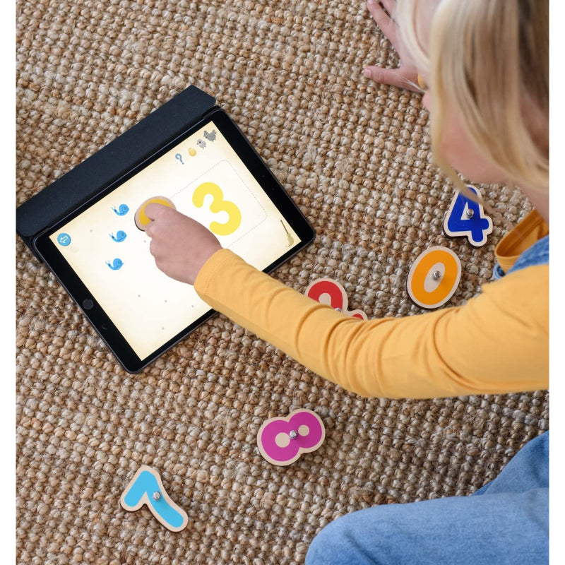 Interactive Wooden Numbers And Letters Set