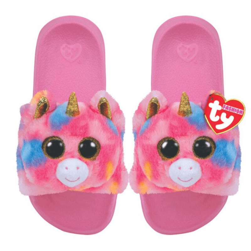 Kids Plush Toy Slides Sandal