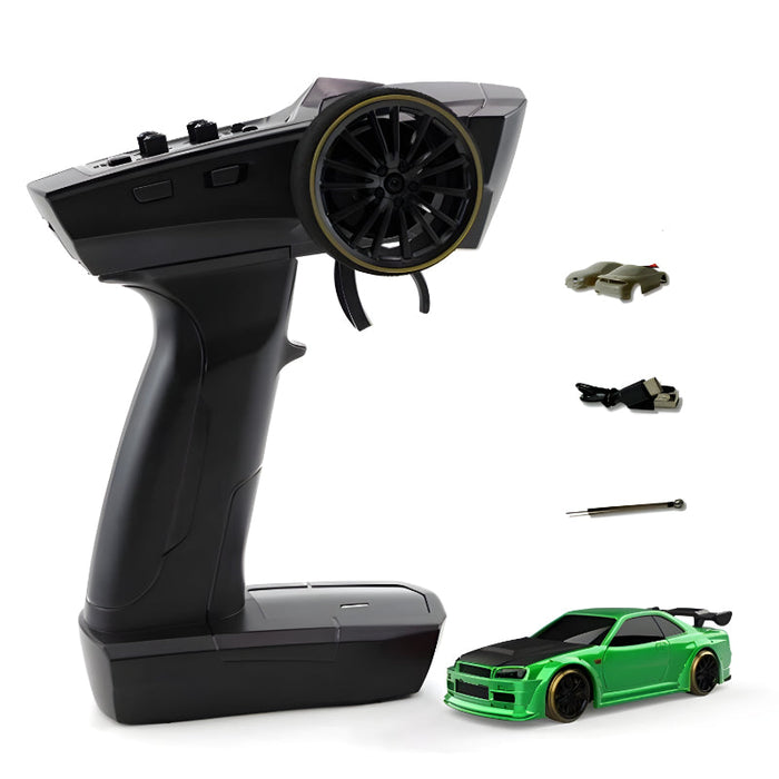 Mini RC Drift Car Set With USB C Charging