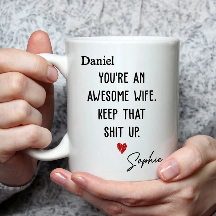 Personalized Name Mug With Message