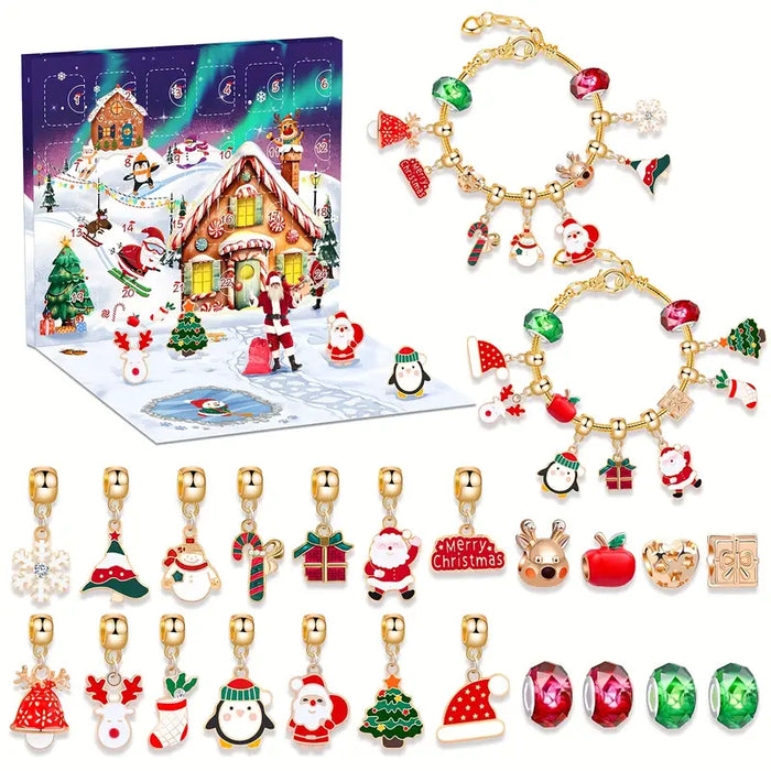 Christmas Advent Calendar DIY Jewelry Making Kit