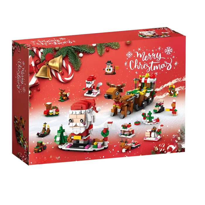 Christmas Countdown Building Blocks Gift Set