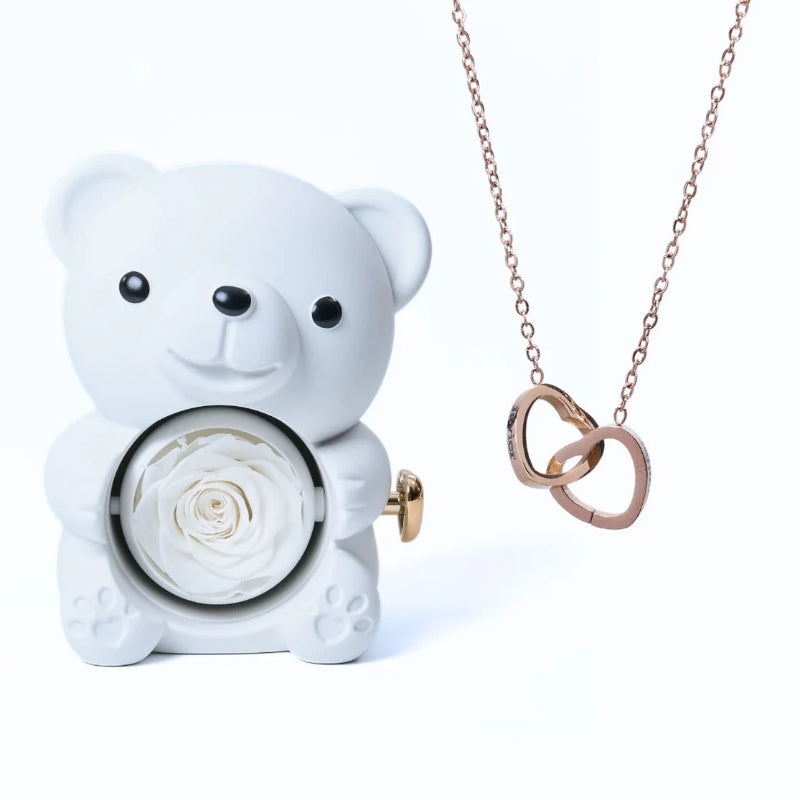Personalized Eternal Bear Necklace