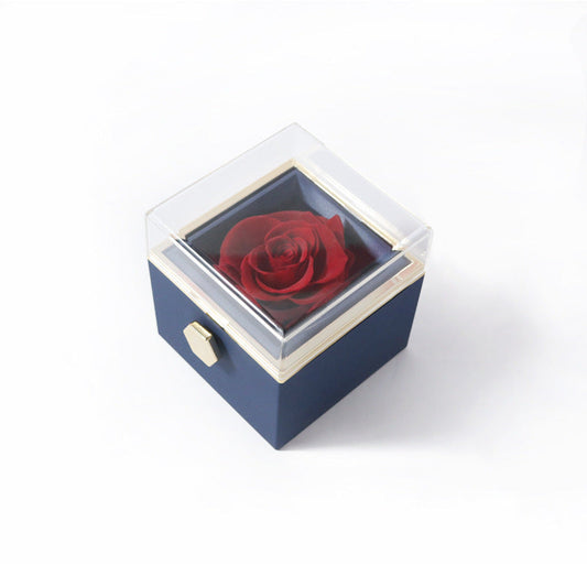 Rotating Floral Jewelry Storage Organizer