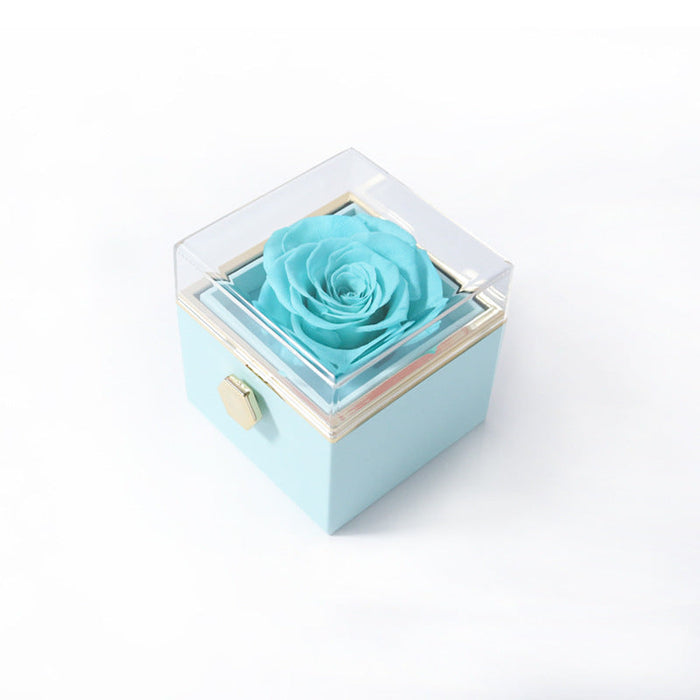 Rotating Floral Jewelry Storage Organizer