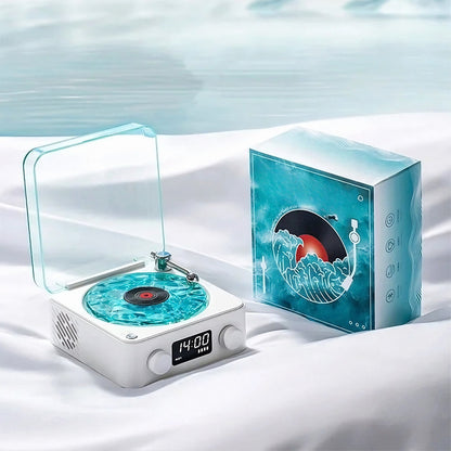 Vintage Wave Bluetooth Speaker With LED Display