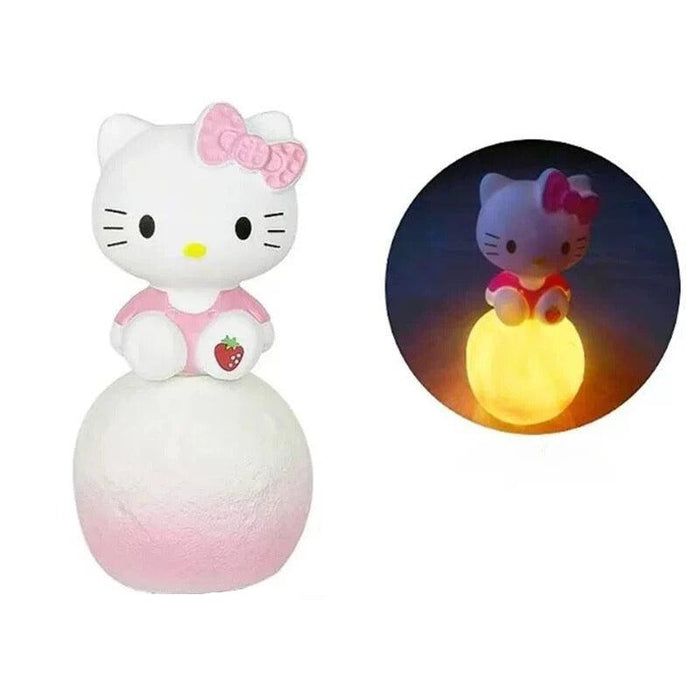 Cartoon Inspired Hello Kitty LED Night Light