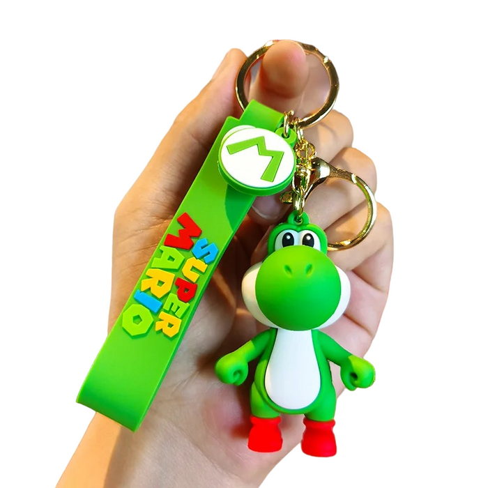 Retro Game Inspired Super Mario Keychain