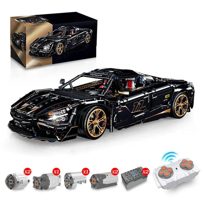 Supercar Building Set With Remote Control