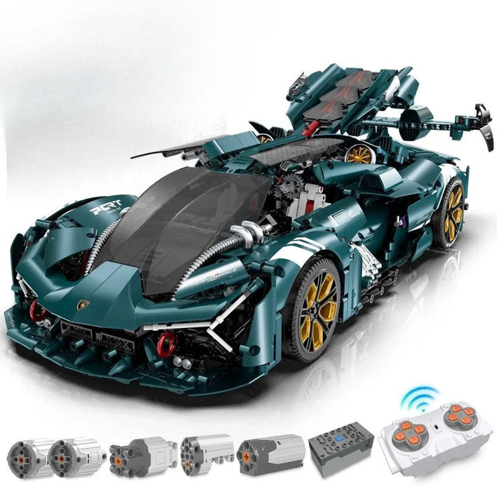 Supercar Building Set With Remote Control