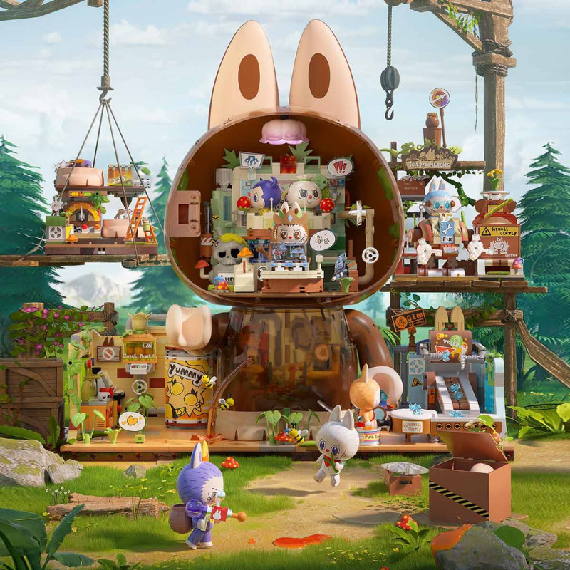 The Monsters Forest Secret Base Series Block