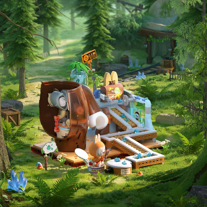 The Monsters Forest Secret Base Series Block