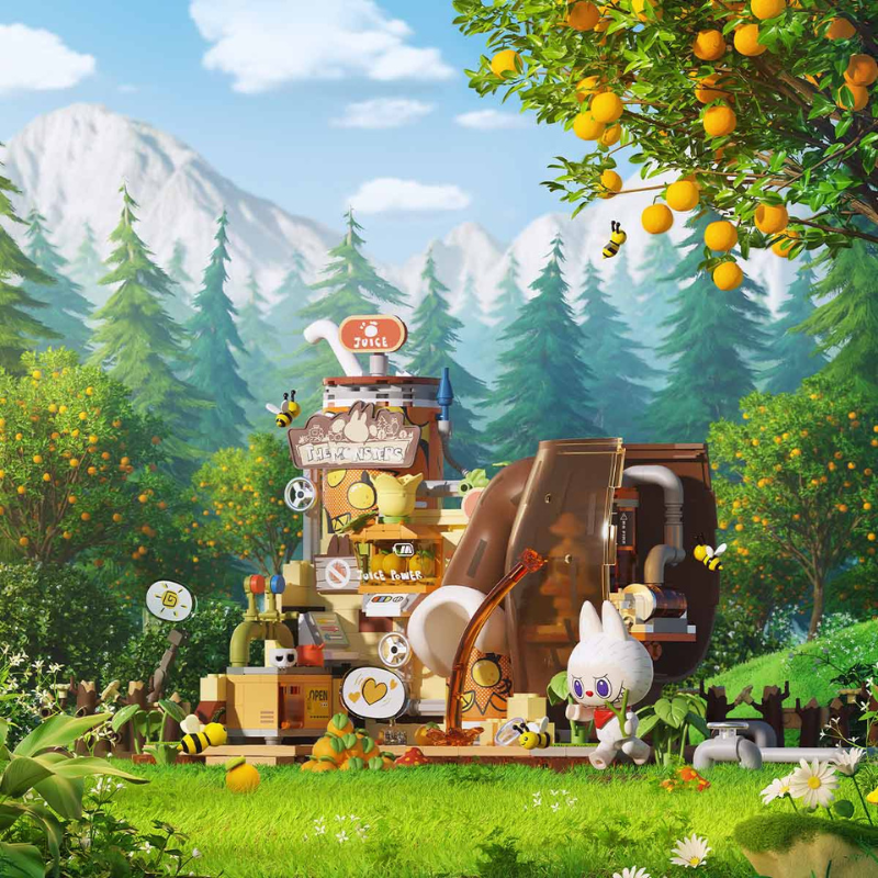 The Monsters Forest Secret Base Series Block