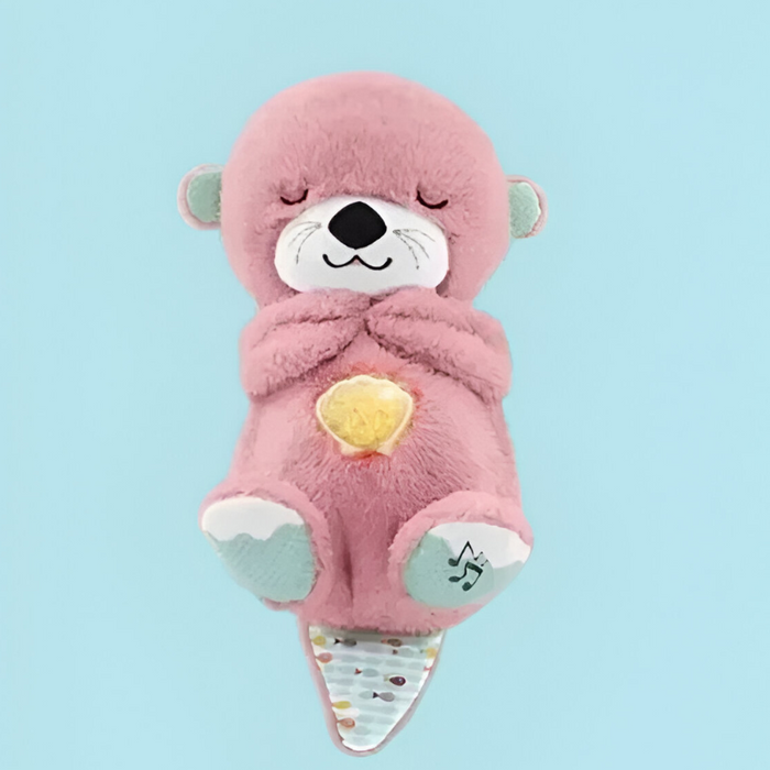 Sleepy Otter Plush Decorative Toy