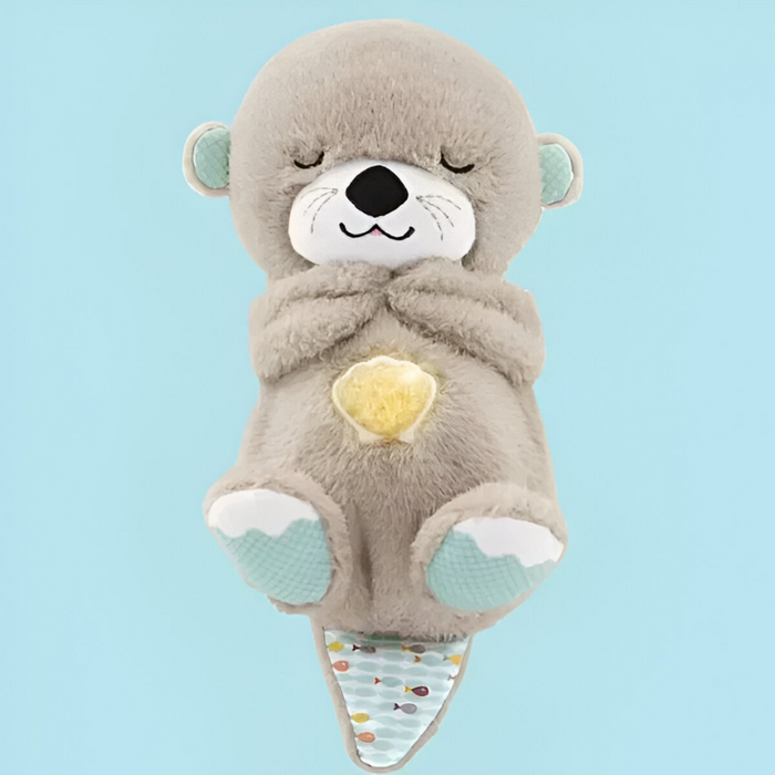 Sleepy Otter Plush Decorative Toy