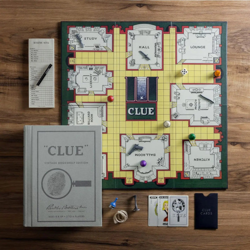 Vintage Bookshelf Edition Nostalgic Board Games