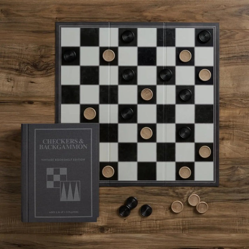 Vintage Bookshelf Edition Nostalgic Board Games