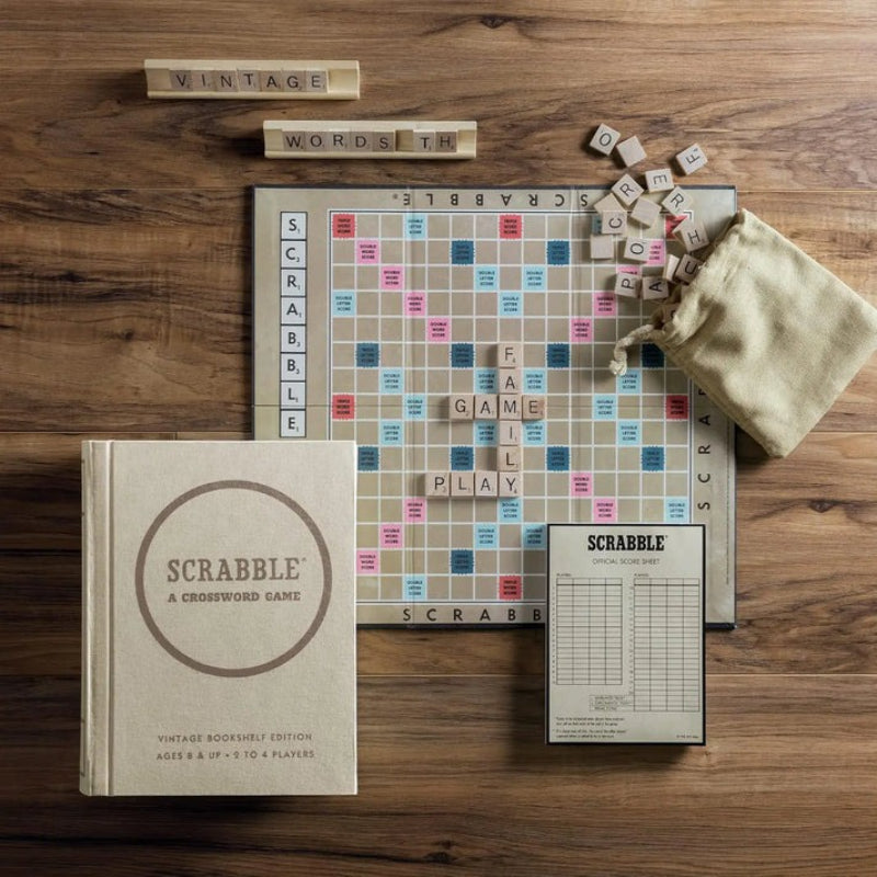 Vintage Bookshelf Edition Nostalgic Board Games