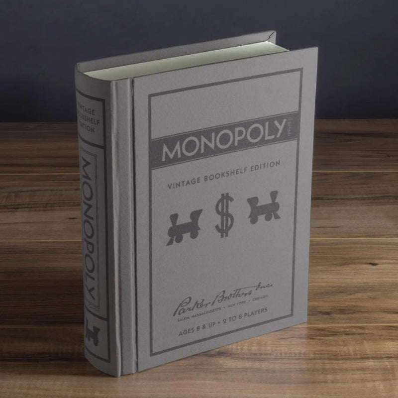 Vintage Bookshelf Edition Nostalgic Board Games