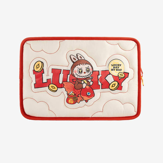 Wealthy Snakes New Year Celebration Series Labubu Laptop Bag