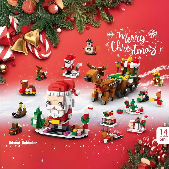 Festive Building Blocks Advent Calendar