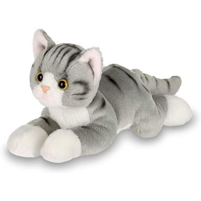 Stripped Stuffed Kitten Plush Toy