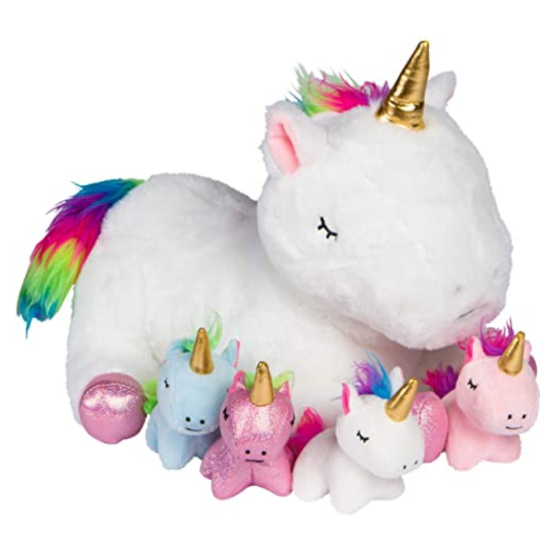 Unicorns Snuggable Mommy Unicorns Set Of 5 Gift For Children