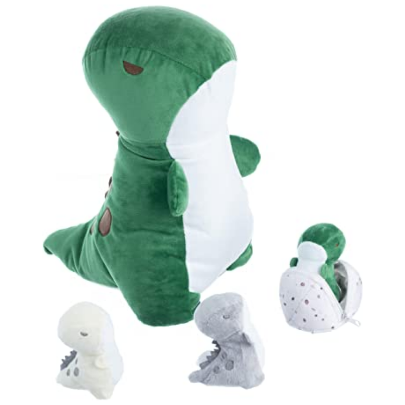 T-Rex Snuggable Mommy Dinosaur Set Of 5 Gift For Children