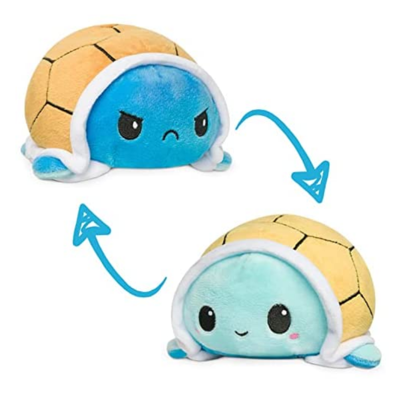 The Original Reversible Turtle Fidget Plushie