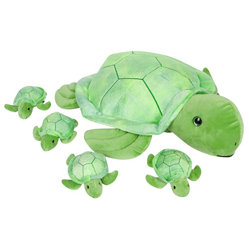 Turtles Snuggable Mommy Turtles Set Of 5 Gift For Children