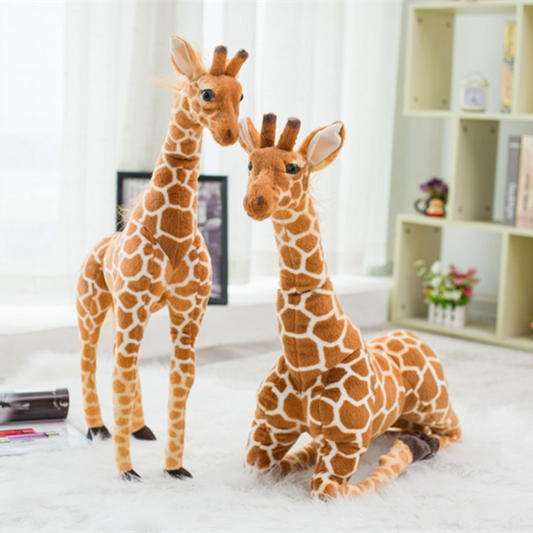 Cute Large Realistic Giraffe Plushie Toy