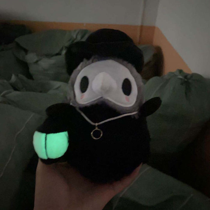 Glowing Plague Doctor Halloween Plush Toy