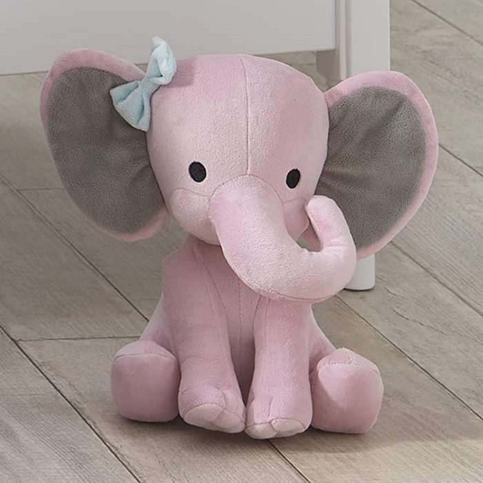 Twinkle Toes Pink Elephant Plush
