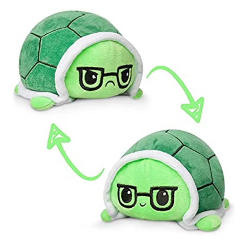 The Original Reversible Turtle Fidget Plushie