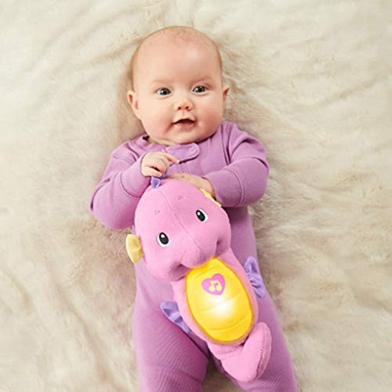 Soothe & Glow Seahorse Plush Toy