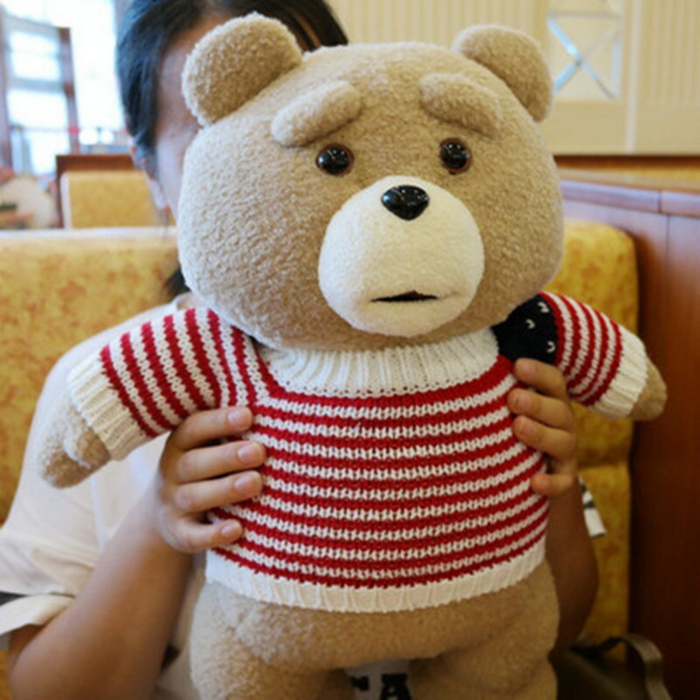 Comedic 'Ted' Stuffed Teddy Bear Plushie Toy
