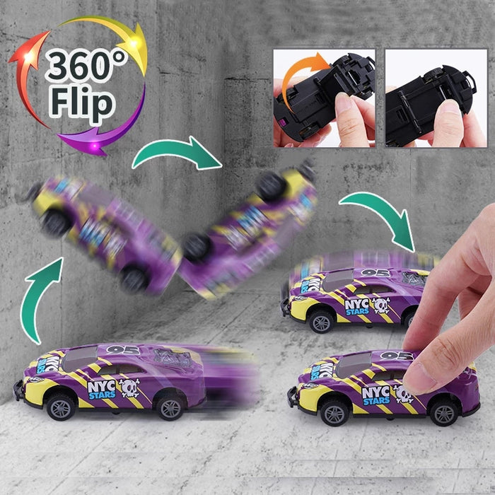 Children's Flip Stunt Alloy Toy Car | Jumping Stunt Toy Car For Kids