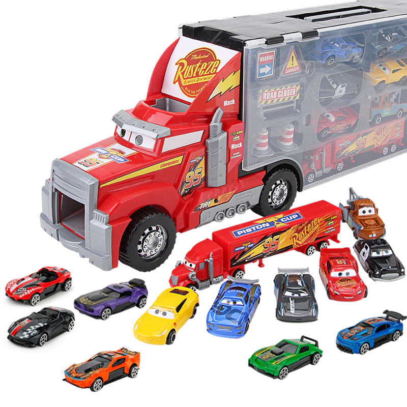 14 Pcs Disney Pixar Cars Toy Set — Octopus Mood Toy