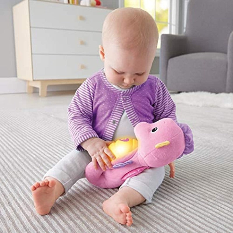 Soothe & Glow Seahorse Plush Toy